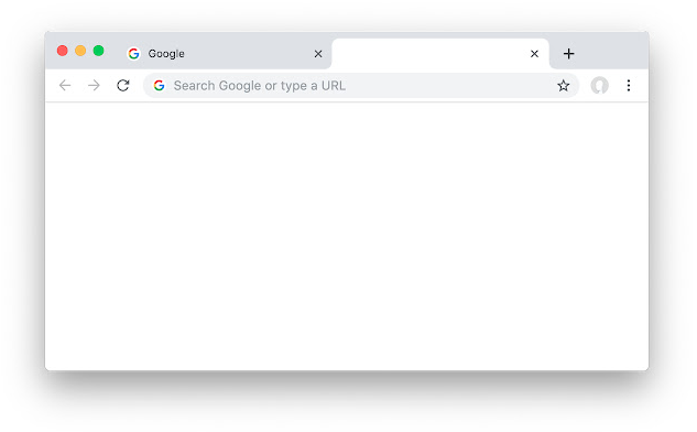Extensiones de Google: Empty New Tab Page