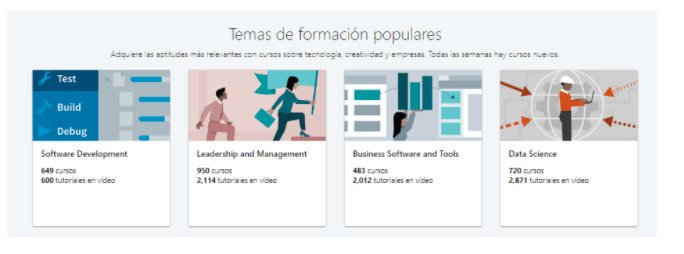 Plataformas educativas de marketing: LinkedIn Learning