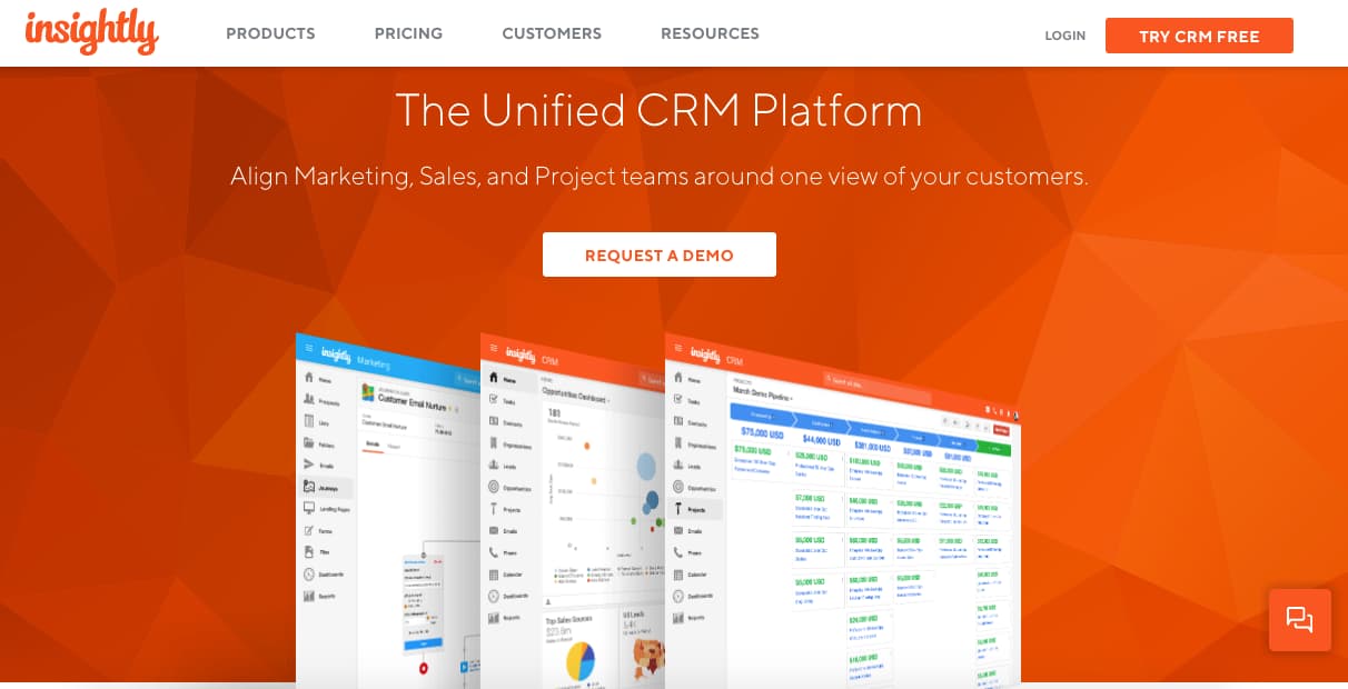 Mejores CRM: Insightly