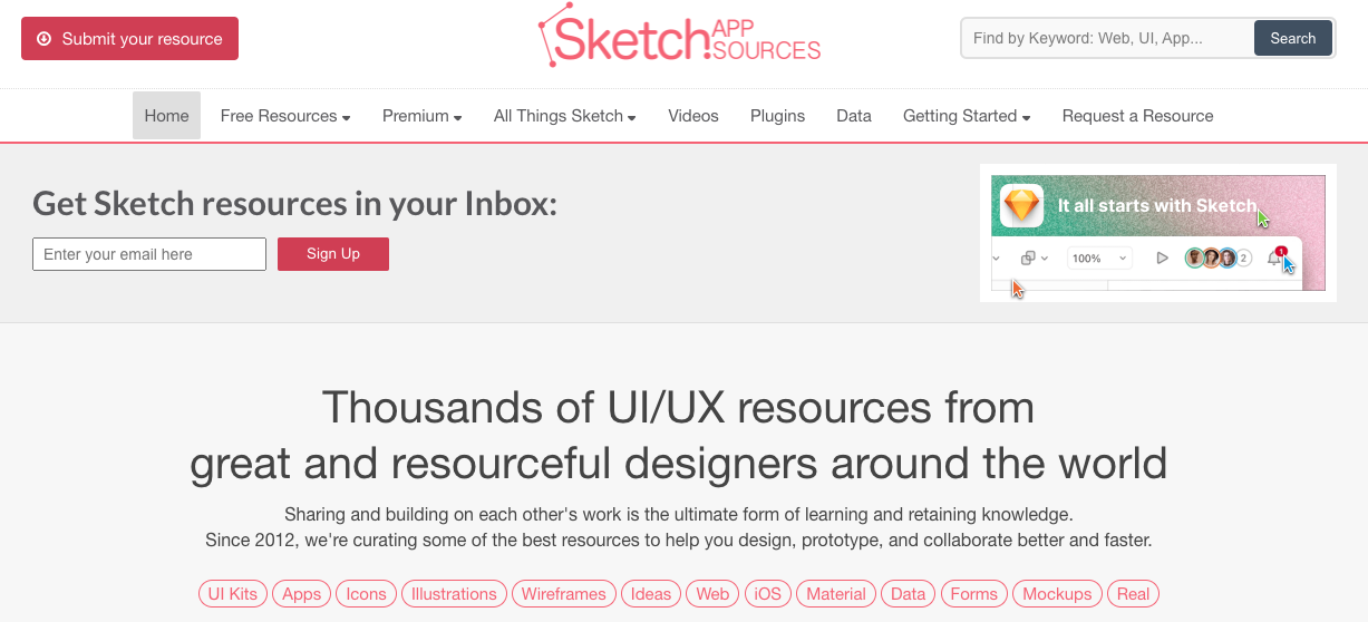 Sketch App Sources