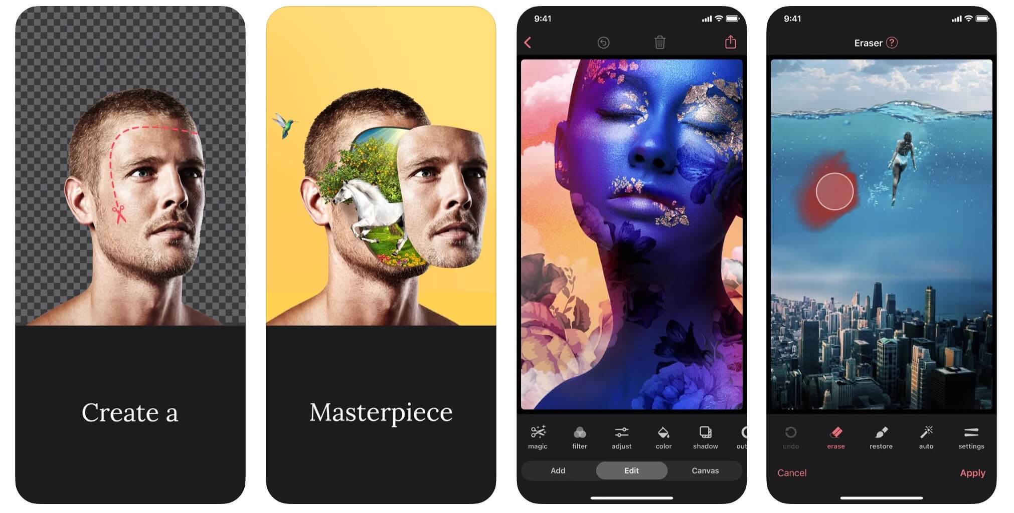 Aplicaciones de diseño gráfico para smartphone: Bazaart Photo Editor & Desig‪n‬