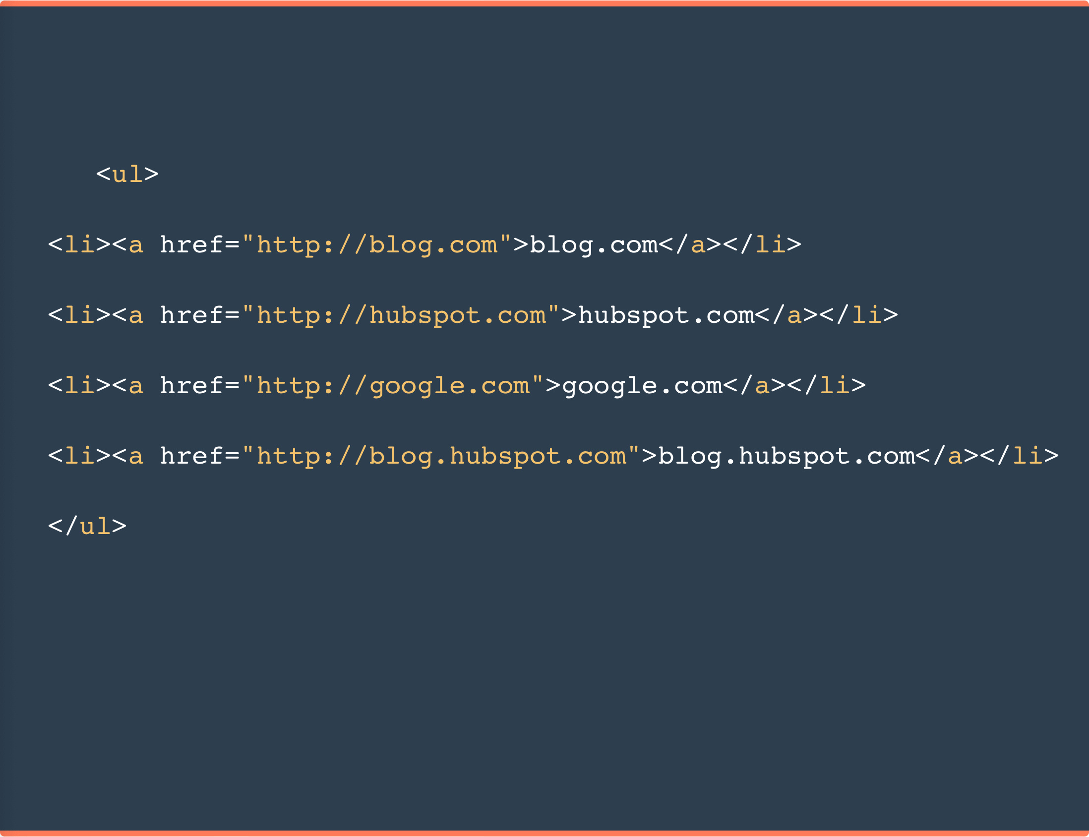 Ejemplo de archivo HTML para aplicación de un selector de atributo CSS