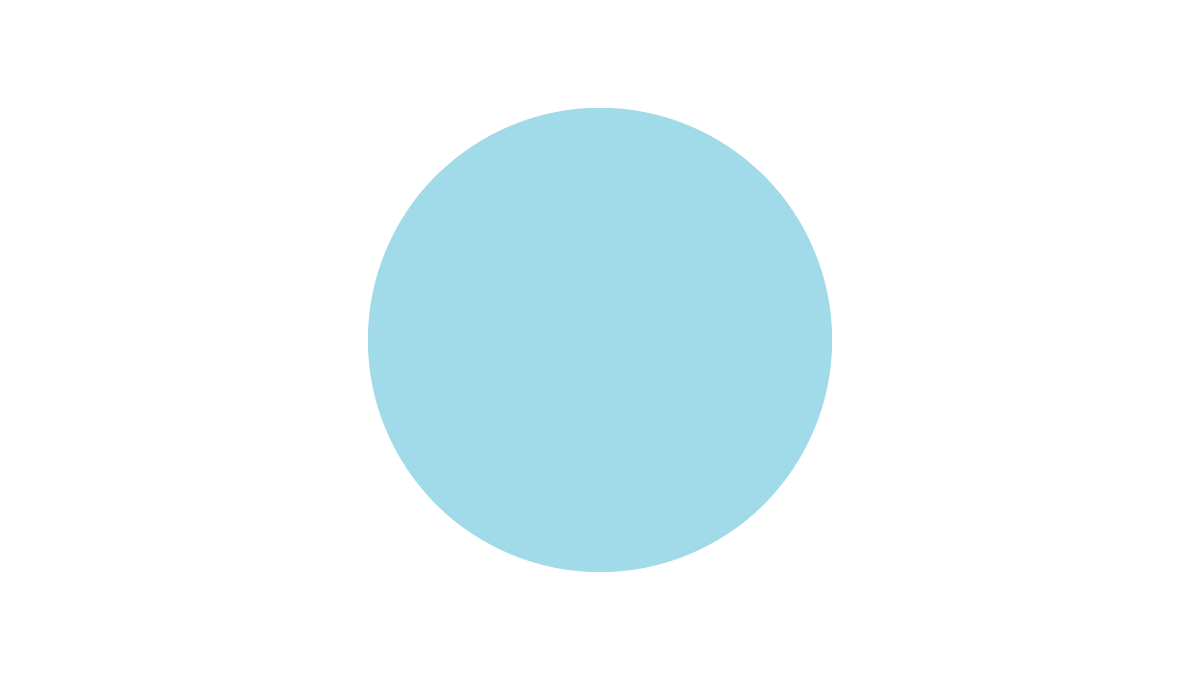 Archivo SVG: Círculo simple azul, valor de relleno