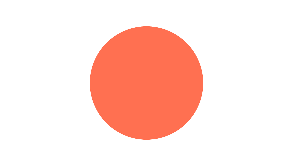 Archivo SVG:Círculo simple naranja