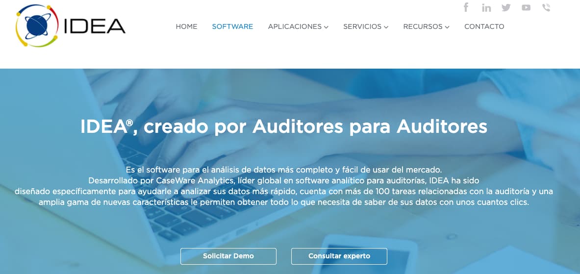 Software de auditoría de base de datos: IDEA