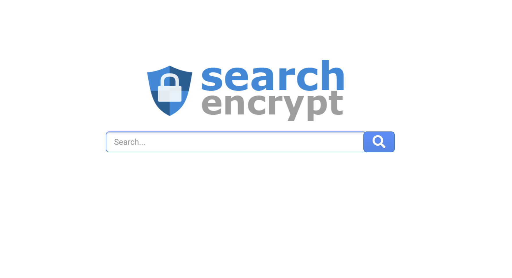 Ejemplo de buscadores de internet más utilizados en 2022: Search Encrypt