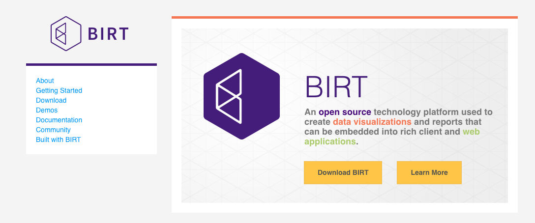 Software de business intelligence: BIRT