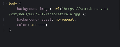 Cómo poner una imagen de fondo en HTML sin que se repita: utiliza el código no-repeat en css