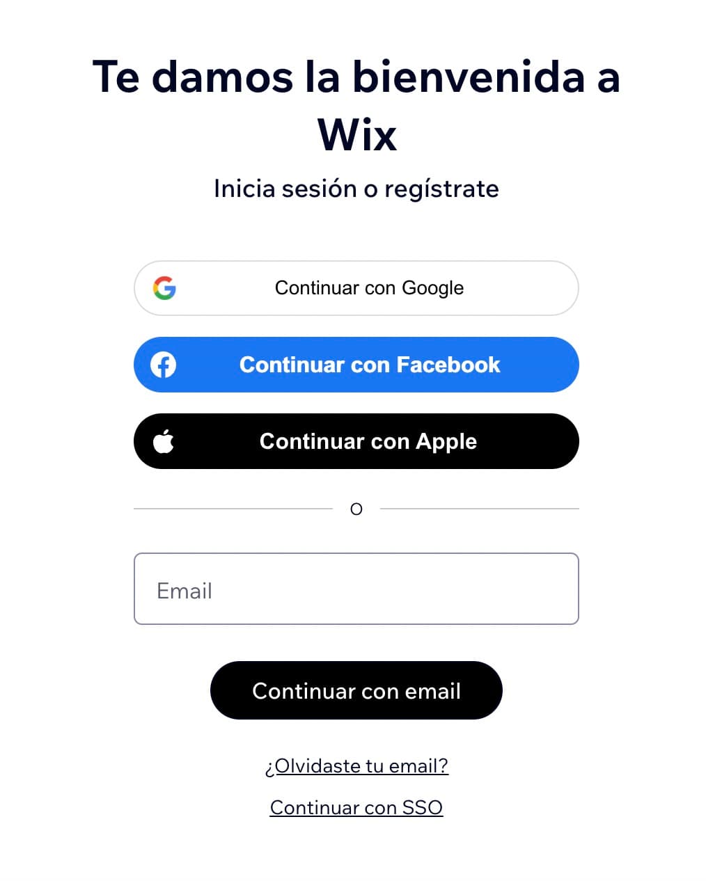 Cómo crear un blog en Wix: registro