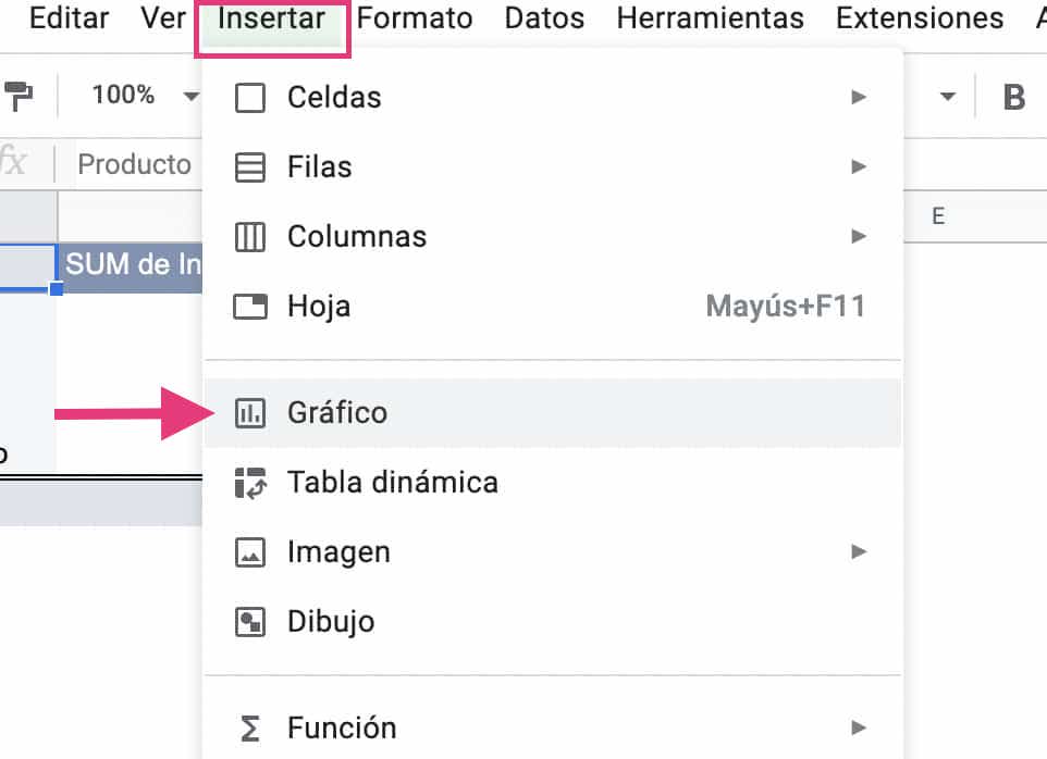 Cómo insertar un gráfico a una tabla dinámica para crear un dashboard de ventas en Excel