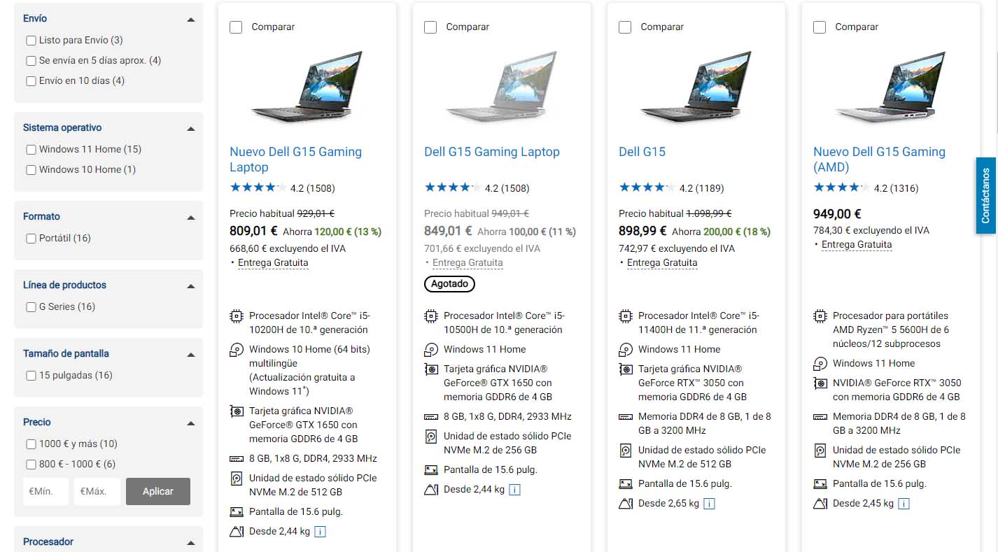Ejemplo de cómo vender un producto: Dell