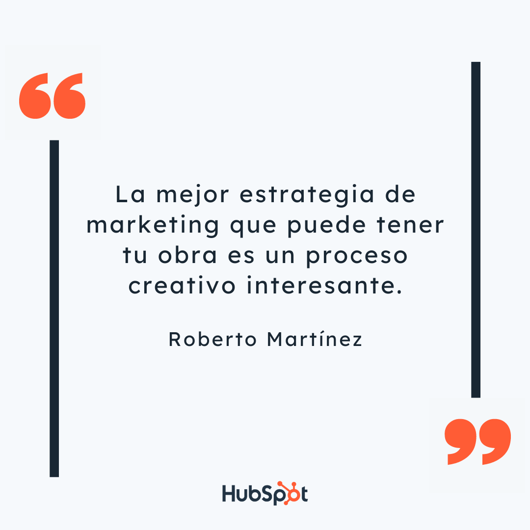 Consejo de marketing de Roberto Martínez