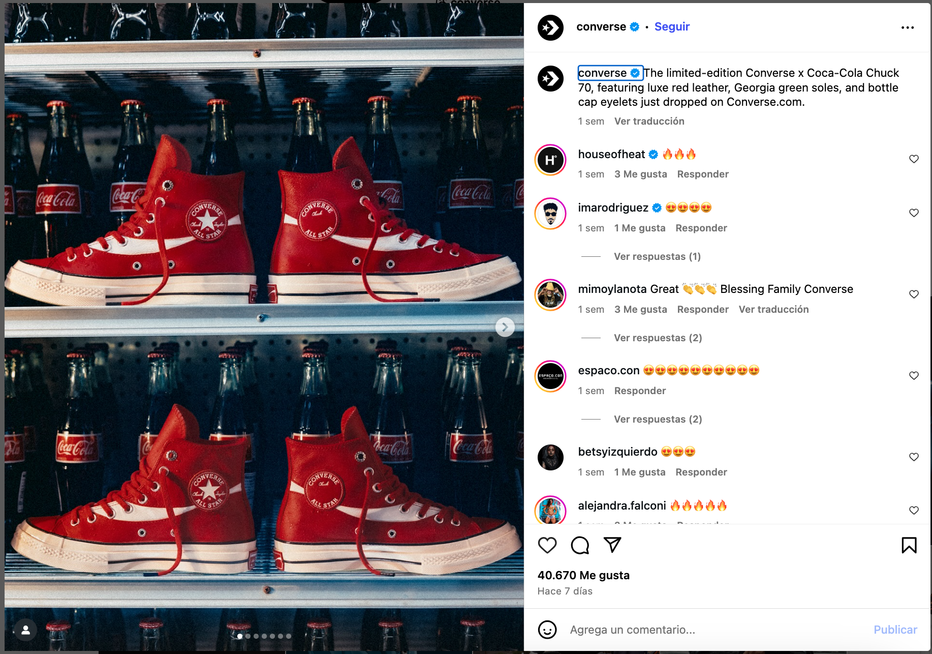 Converse engagement