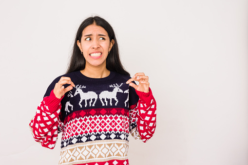 Dinámica navideña online: concurso de suéteres feos