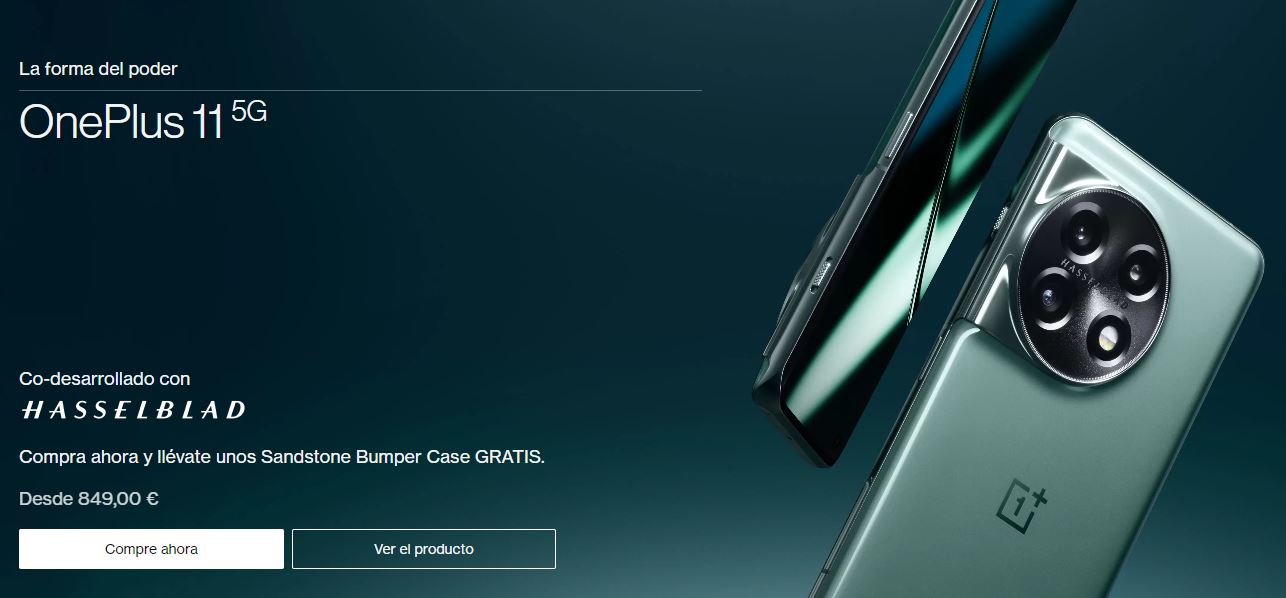 Ejemplo de diseño UX de OnePlus