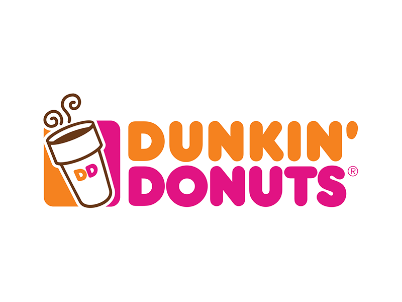 Logotipo colores: Dunkin Donuts