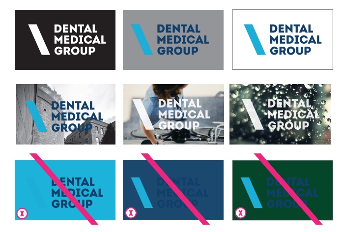 Ejemplo de manual de identidad corporativa: Dental Medical Group