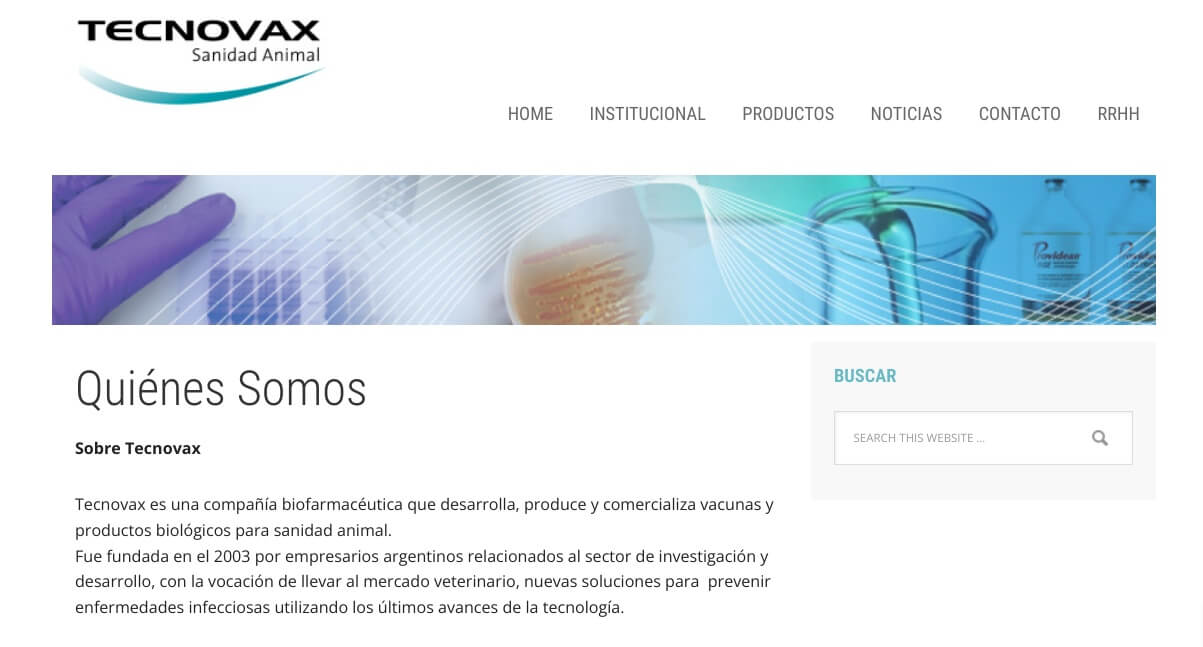 Ejemplo de pyme en Argentina: Tecnovax