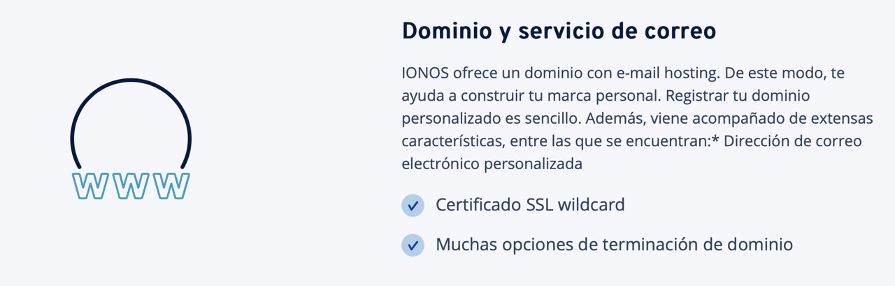Email hosting: Ionos