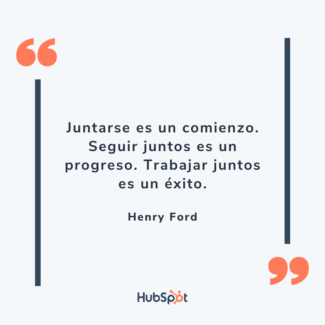 Frase de liderazgo de Henry Ford