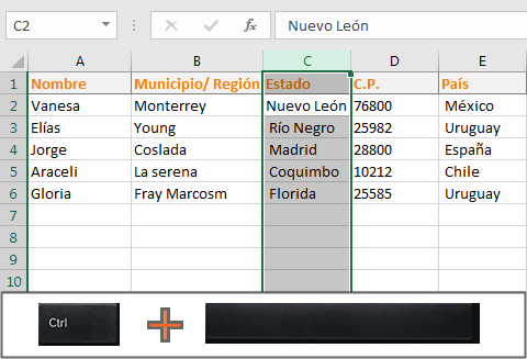Funciones avanzadas de Excel: insertar y quitar columnas