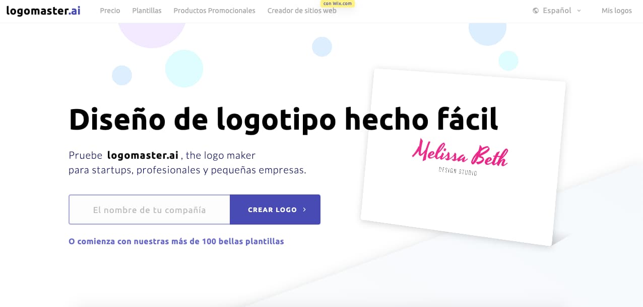 herramientas para crear logo Logomaster