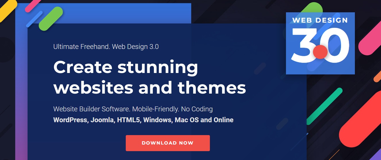 Ejemplo de mejores herramientas para diseño web: Nice Page