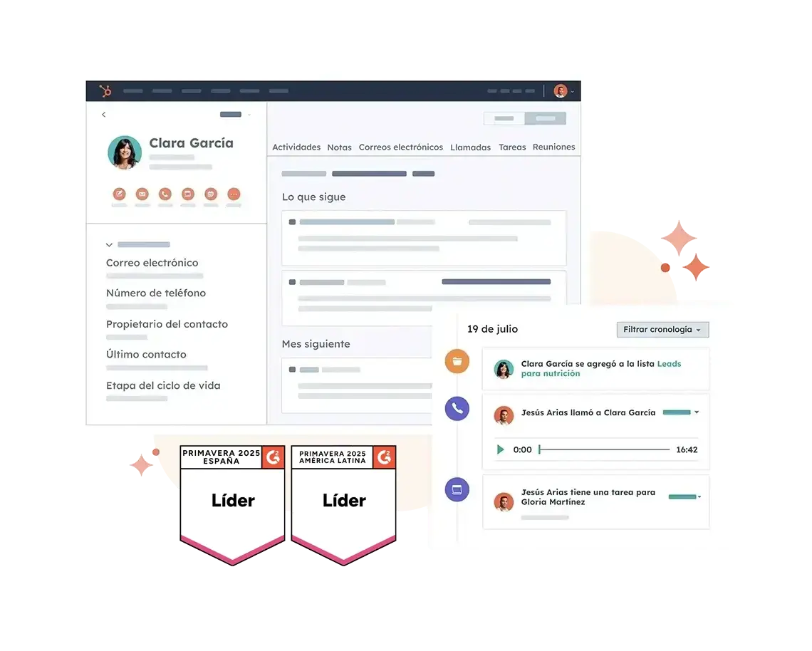 Herramientas de adquisición de software: HubSpot CRM