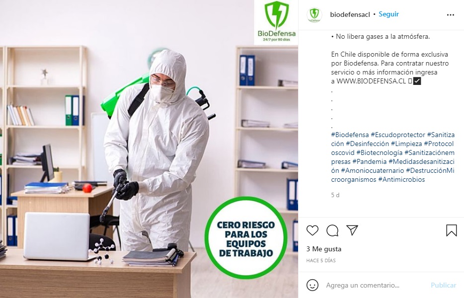 Hashtags en Instagram para marcas: de nicho de Biodefensa