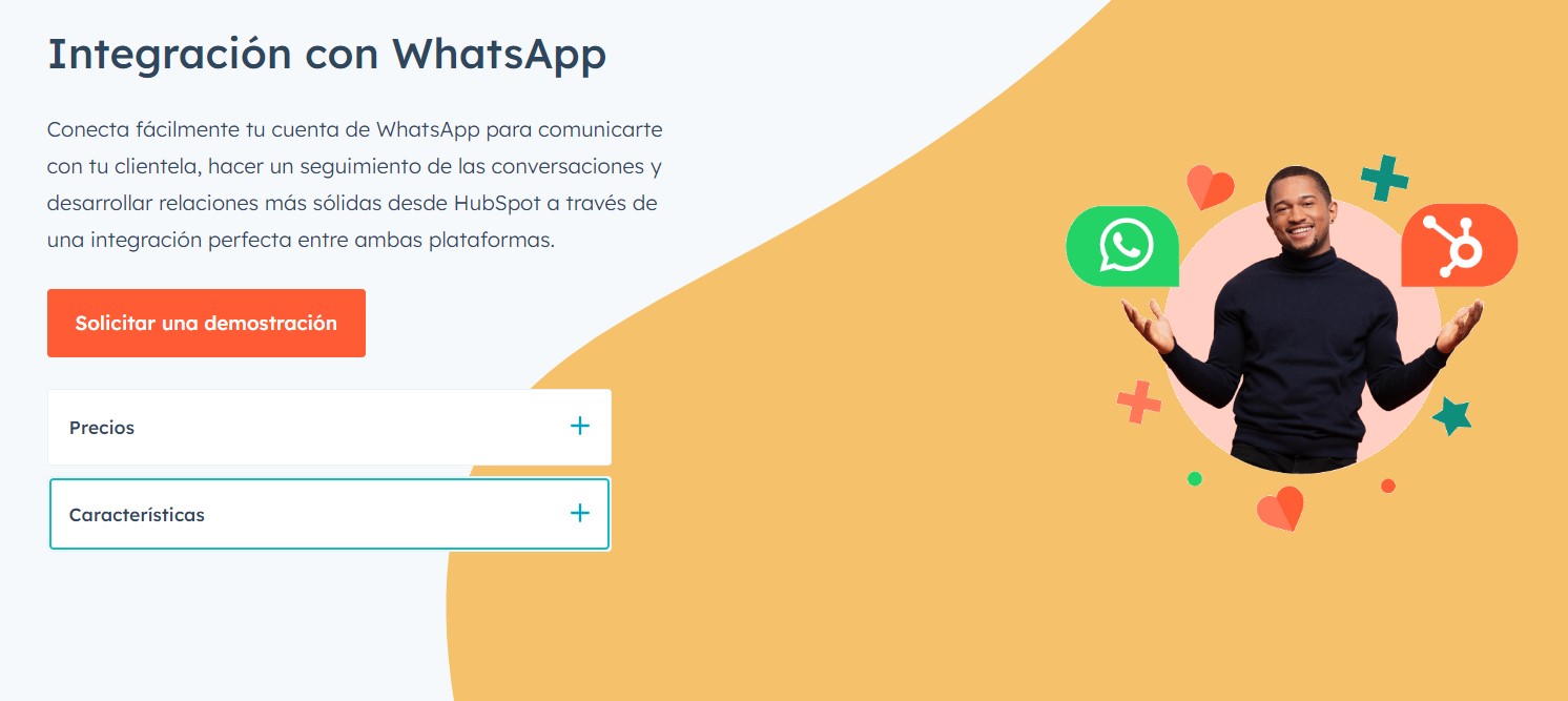 Integración HubSpot y WhatsApp