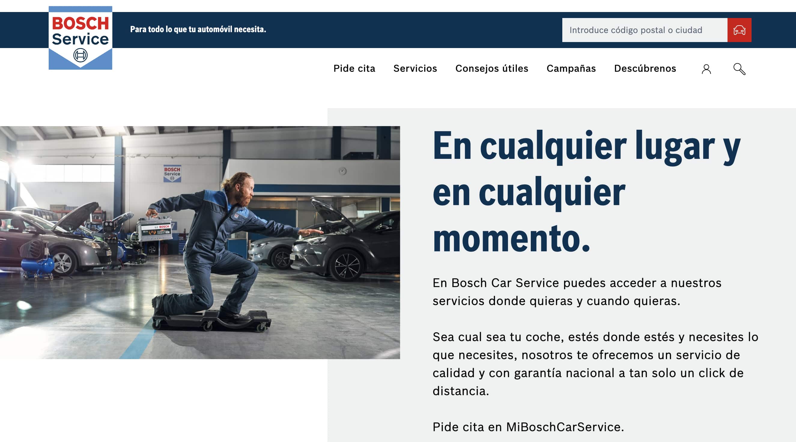 Ejemplo de la importancia del servicio al cliente: Bosch