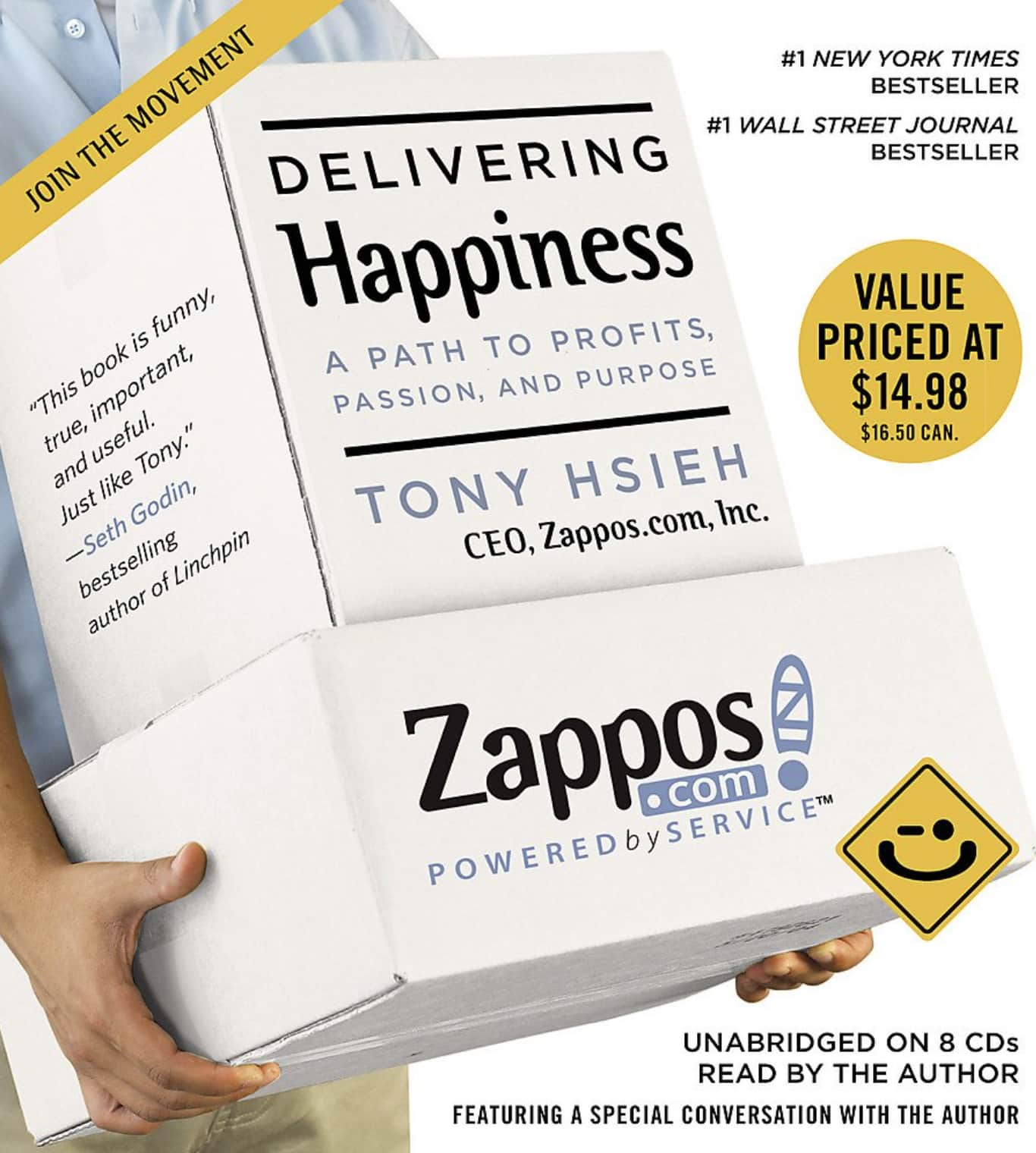 Ejemplo de libro de liderazgo: Delivering Happiness, de Tony Hsieh