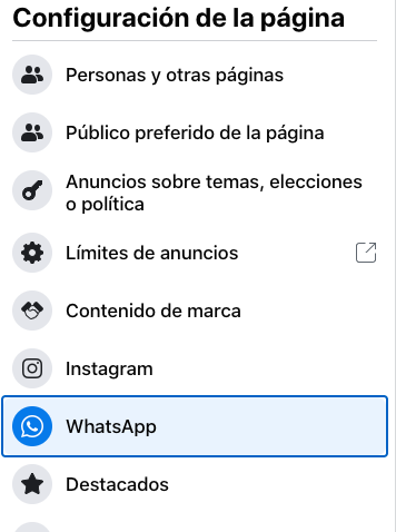 Cómo agregar WhatsApp en Facebook: configuración