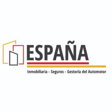 Ejemplo de logo de inmobiliaria creativo Inmobiliaria España