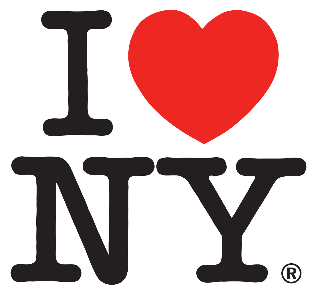 Logos creativos de marcas: I Love NY