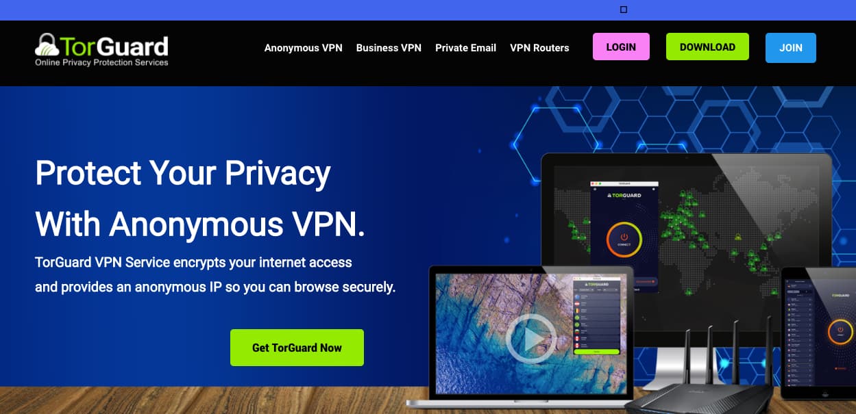 Mejores VPN: TorGuard