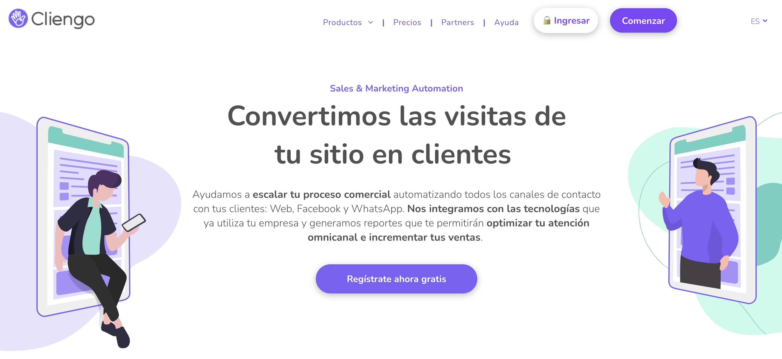 Mejores chatbots en español: Cliengo