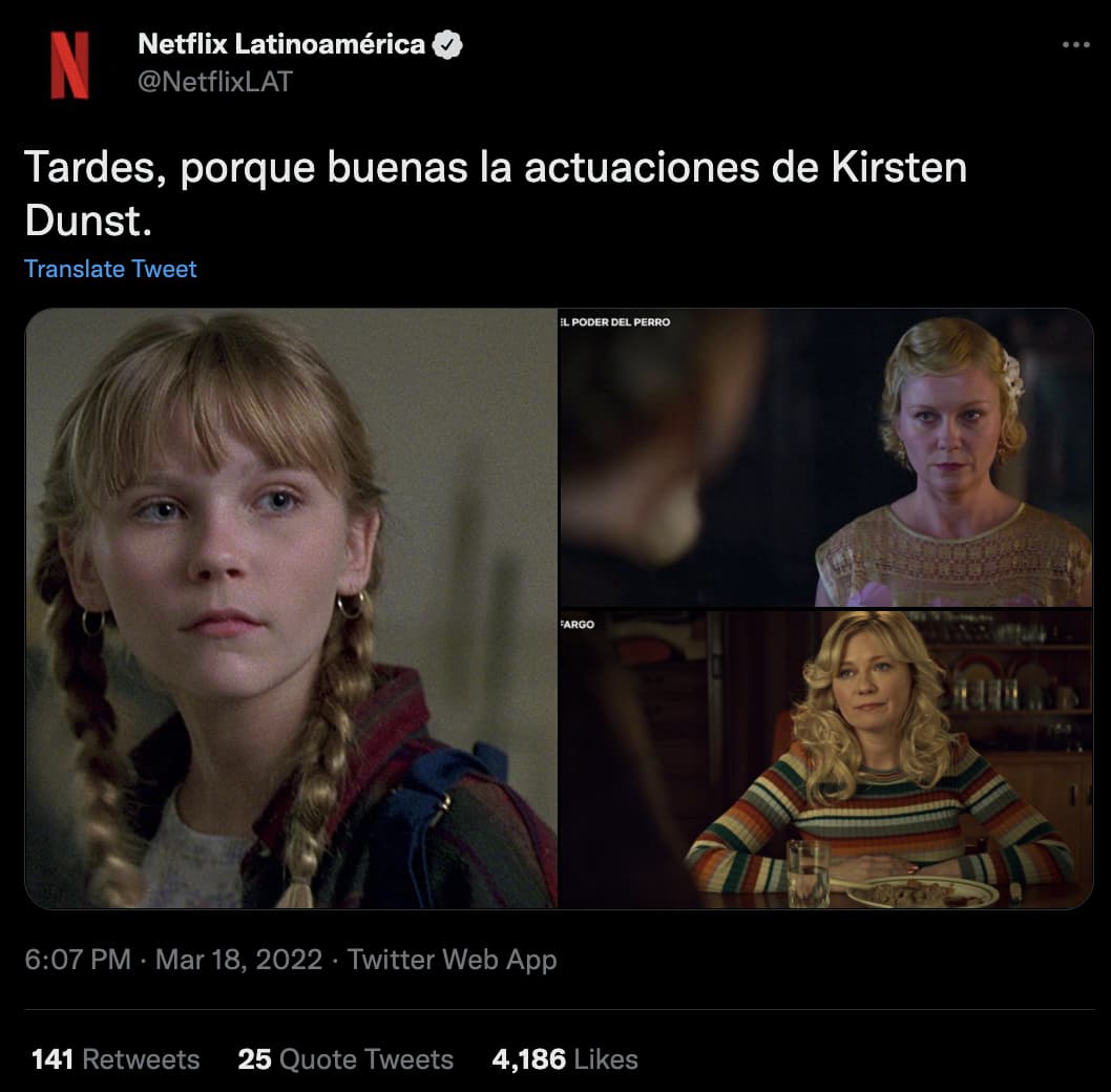 Ejemplo de meme marketing: Netflix Latinoamérica