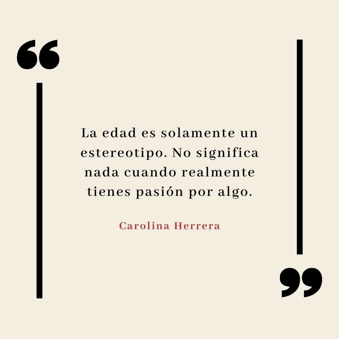 frase de Carolina Herrera