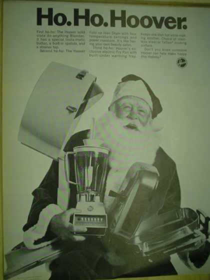 Papá Noel en la publicidad de Hoover en 1969