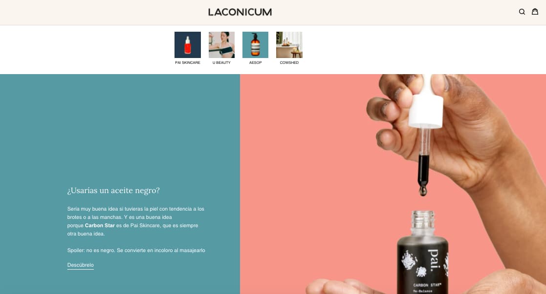 Personalidad de marca de Laconium