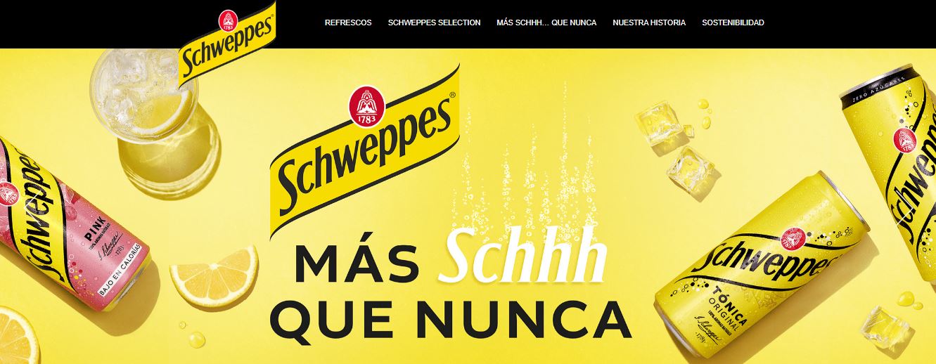 Personalidad de marca de Schweppes