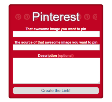 Cómo crear un botón de redes sociales: Pinterest