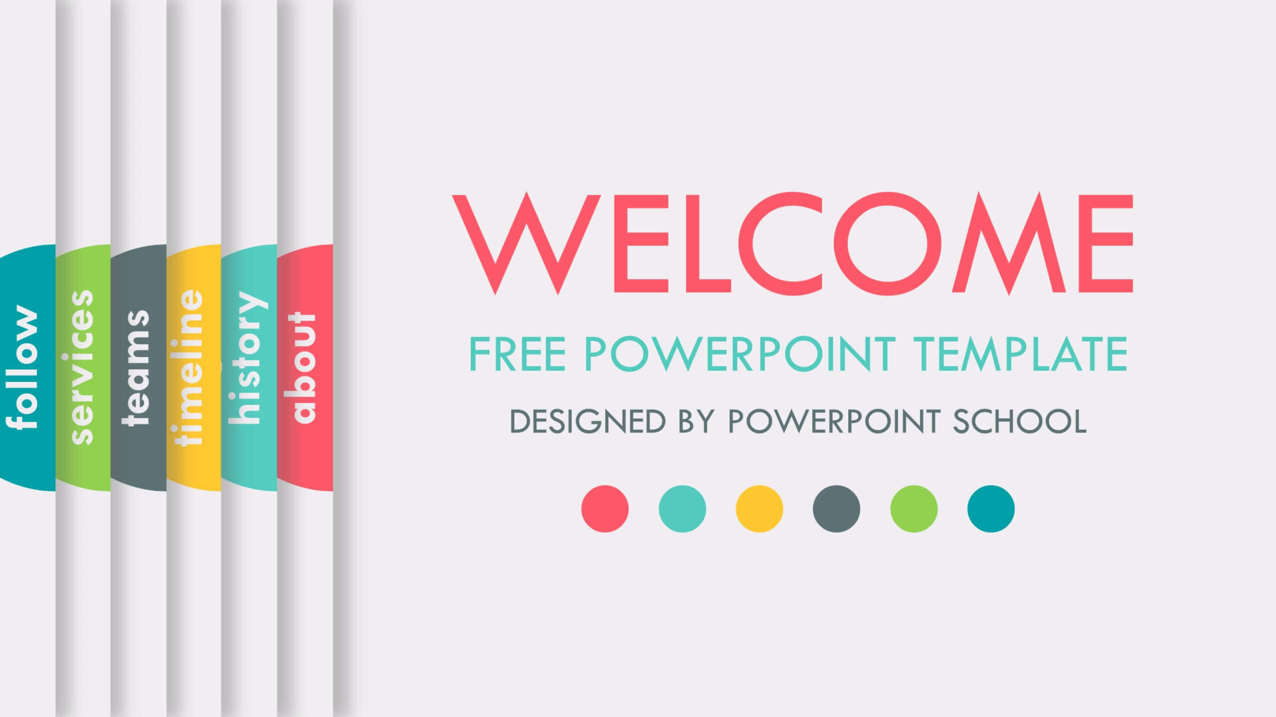 Plantilla de PowerPoint animada gratis: PowerPoint School