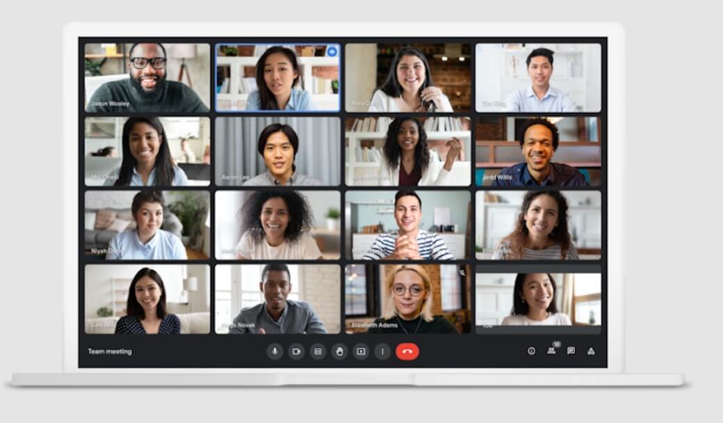 Programa de videoconferencias de pago: Google Meet