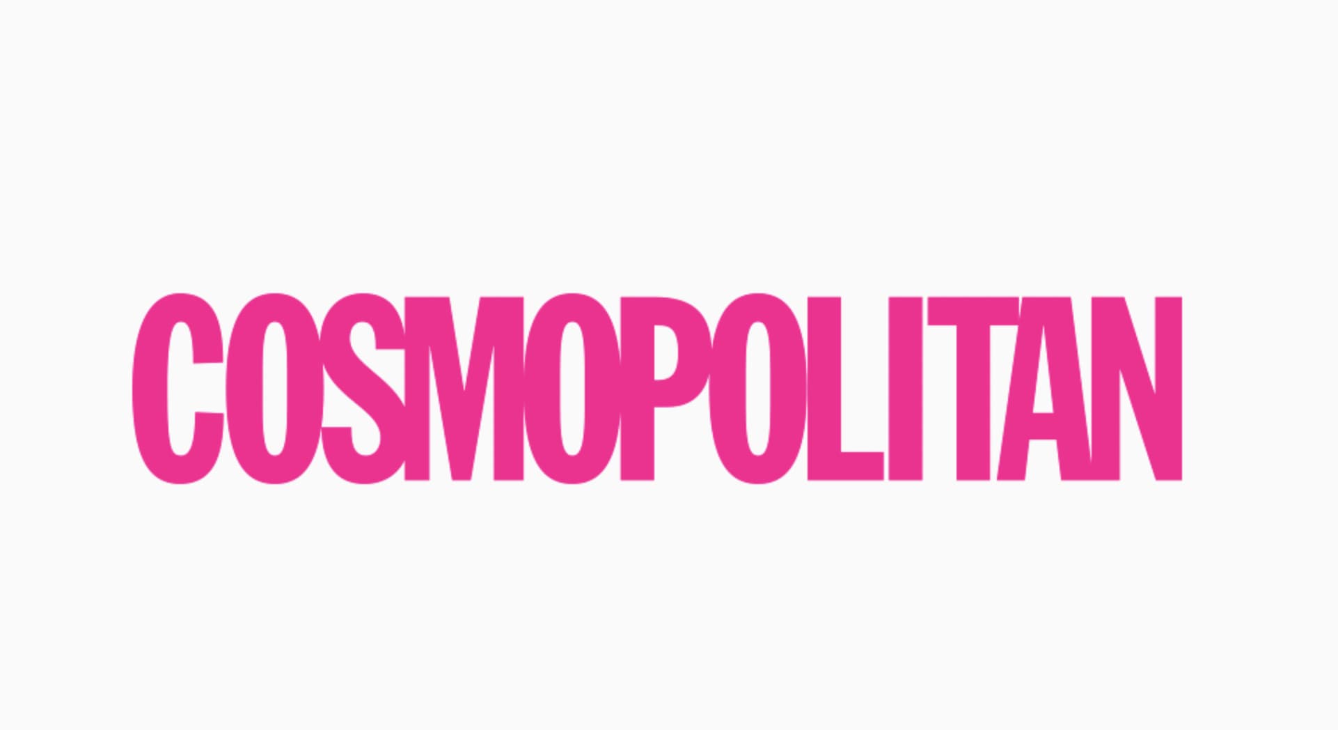 Ejemplo de psicología del color en logo - Cosmopolitan