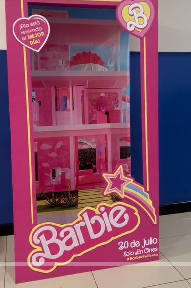 Ejemplo de publicidad BTL de Barbie