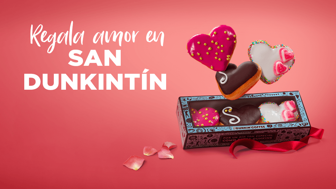 Publicidad de San Valentín: Dunkin Donuts