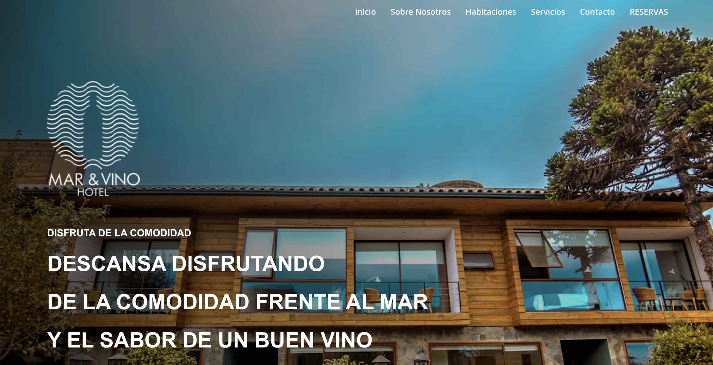 Ejemplo de pymes en Chile: Hotel Mar & Vino