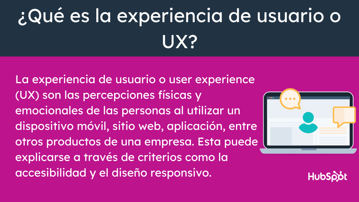 Infografía sobre qué es la experiencia de usuario